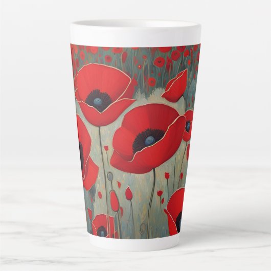Die Poppies Milchtasse (Vorderseite)