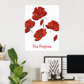 Die Poppies Poster (Heimbüro)