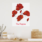 Die Poppies Poster (Küche)