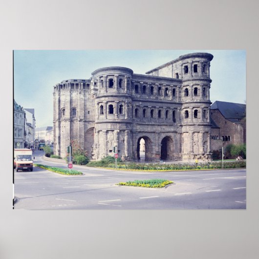 Die Porta Nigra, 4. Jahrhundert Poster (Vorne)