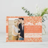 Die PORTER-Save the Date/Foto-Meldung Save The Date (Stehend Vorderseite)