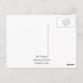 Die Porthole-Postkarte Postkarte (Rückseite)