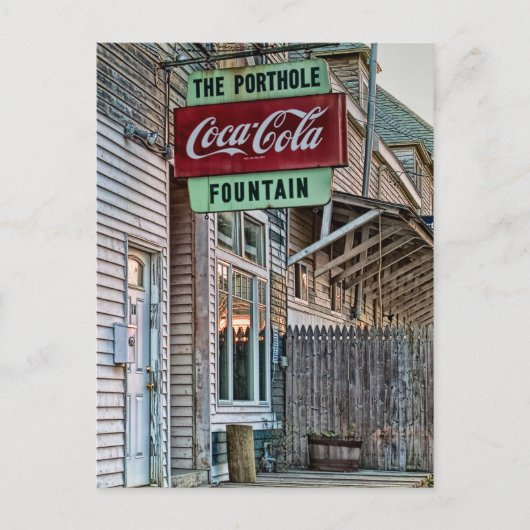 Die Porthole-Postkarte Postkarte (Vorderseite)