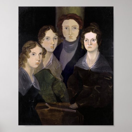 Die Porträtsrestaurierung der Familie Bronte Poster (Vorne)