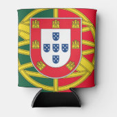 Die portugiesische Flagge kann kühler werden Dosenkühler (Vorderseite)