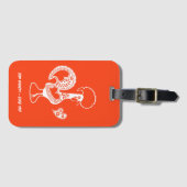 Die portugiesische Rooster Gute Reise - Boa Viagem Gepäckanhänger (Vorderseite (Horizontal))