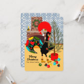 Die portugiesische Rooster und das Licht der Weihn Karte (Vorderseite/Rückseite Beispiel)