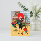 Die portugiesische Rooster und das Licht der Weihn Postkarte (Stehend Vorderseite)