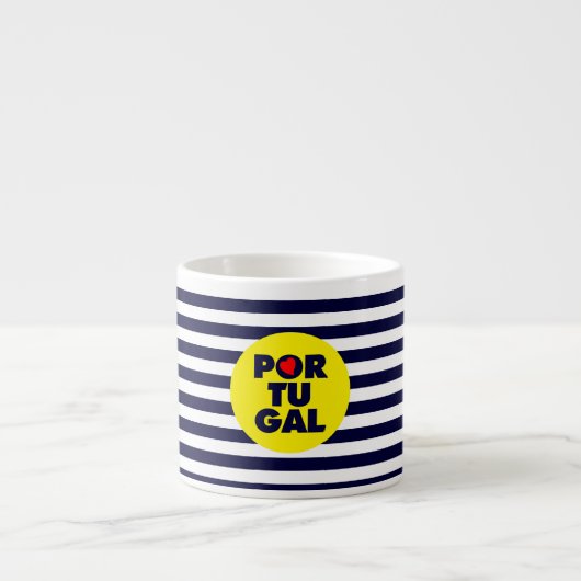 Die portugiesische Sonne Espressotasse (Vorderseite)