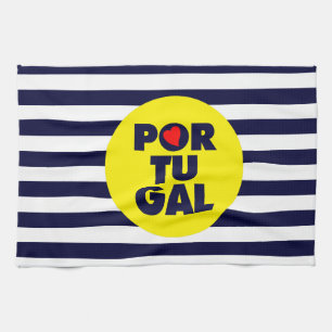 Die portugiesische Sonne Geschirrtuch
