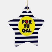 Die portugiesische Sonne Keramik Ornament (Rechts)