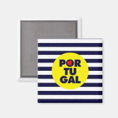 Die portugiesische Sonne Magnet (Vorderseite/Rückseite)