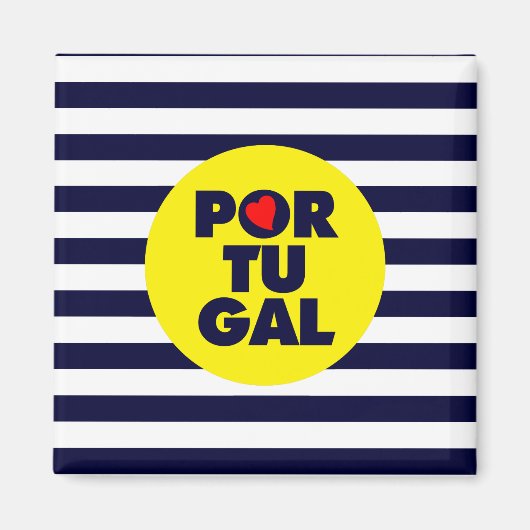 Die portugiesische Sonne Magnet (Vorne)