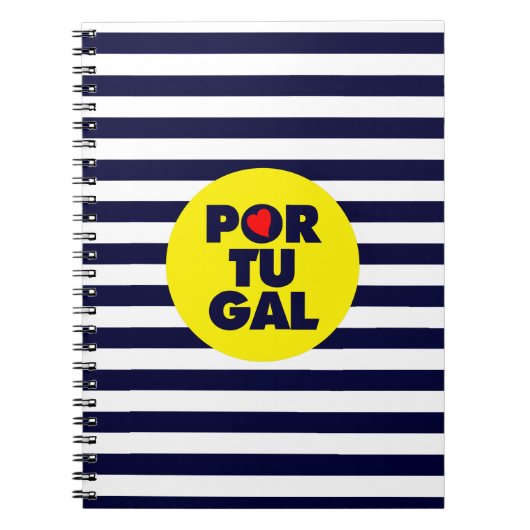Die portugiesische Sonne Notizblock (Vorderseite)