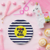 Die portugiesische Sonne Pappteller (Party)