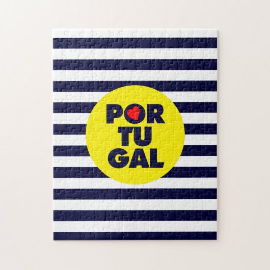 Die portugiesische Sonne Puzzle (Vertikal)