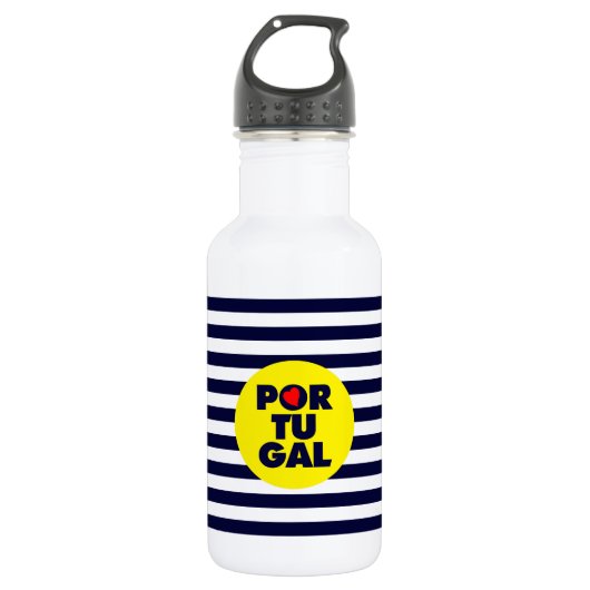 Die portugiesische Sonne Trinkflasche (Vorderseite)