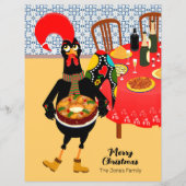 Die portugiesischen Rooster-Lieben King Cake (Vorderseite)