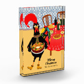 Die portugiesischen Rooster-Lieben King Cake Fotoblock (Links)