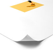 Die portugiesischen Rooster-Lieben King Cake Poster (Ecke)