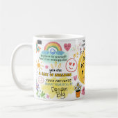 Die Positive Einstellung Kaffeetasse (Links)