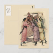 Die Post Aufhalten Postkarte (Vorne/Hinten)