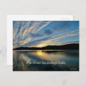 Die Post-Karte von Sacandaga-See Postkarte (Vorne/Hinten)