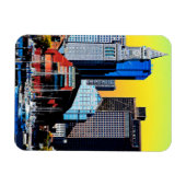 Die Poster Card des Custom House Boston USA Magnet (Horizontal)
