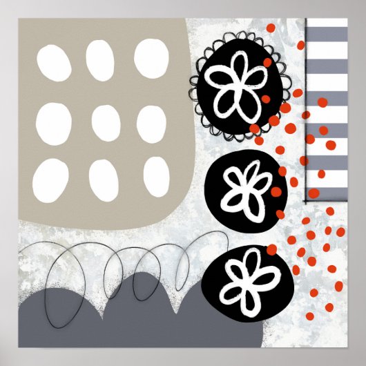 Die Poster-Wall-Kunst darf nicht verdrängt werden Poster (Vorne)