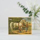 Die Posterkarte des Sultans Postkarte (Stehend Vorderseite)