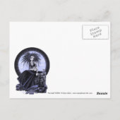 Die Posterkarte für die Fusionswassermatte des Bru Postkarte (Rückseite)