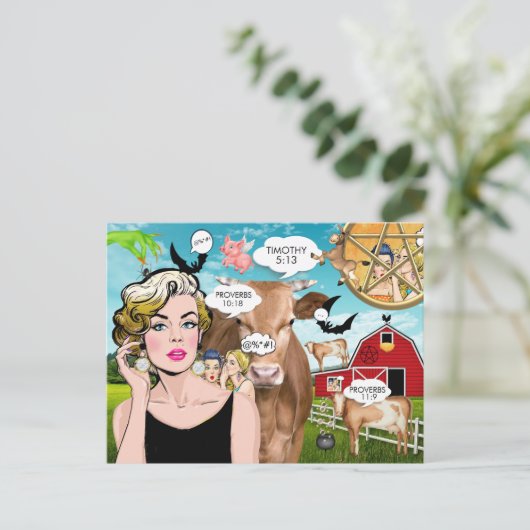 Die Posterkarte "Gossicks 2" Postkarte (Stehend Vorderseite)