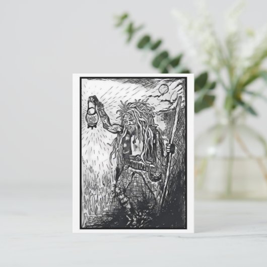 die postkarte (Stehend Vorderseite)