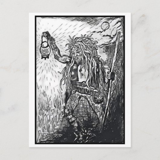 die postkarte (Vorderseite)