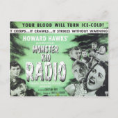 Die Postkarte aus dem Monster Kid Radio (Vorderseite)