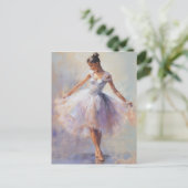 Die Postkarte Ballerina (Stehend Vorderseite)