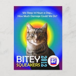 Die Postkarte Bitey/Squeakers Ticket (TM) 3