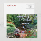 Die Postkarte der alten Mühle (Vorne/Hinten)
