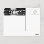 Die Postkarte der äußeren Banken (Rückseite)