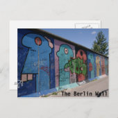 Die Postkarte der Berliner Mauer (Vorne/Hinten)