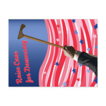 Die Postkarte der Cane-Demokratie erhöhen