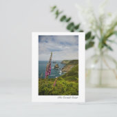 Die Postkarte der Cornischen Küste (Stehend Vorderseite)