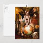 Die Postkarte der Fee Tinker (Vorne/Hinten)