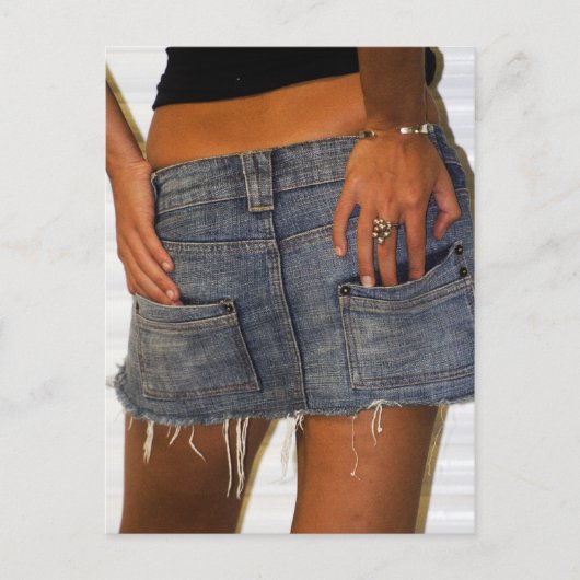 Die Postkarte der Jeans (Vorderseite)