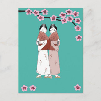 Die Postkarte der Klatschen