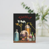 Die Postkarte des Alchemist Mad Scientists (Stehend Vorderseite)
