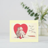 Die Postkarte des besten Freundes Valetine (Stehend Vorderseite)