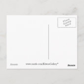 Die Postkarte des Eiffelturms 2 (Rückseite)