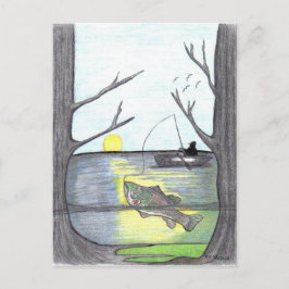 " Die Postkarte des Fisherman