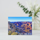 Die Postkarte des Grand Canyon (Stehend Vorderseite)
